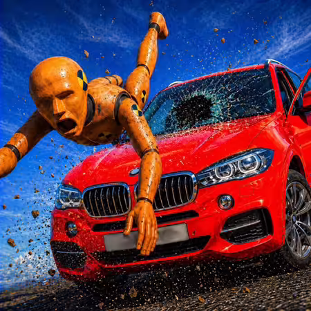 Realistic Car Crash King